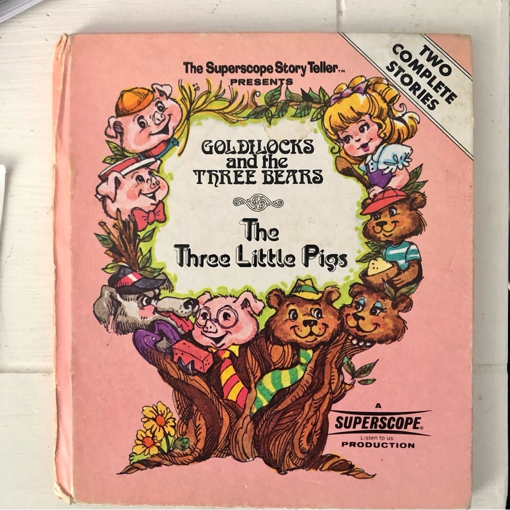Goldilocks and The Three Bears & The Three Little Pigs Book
